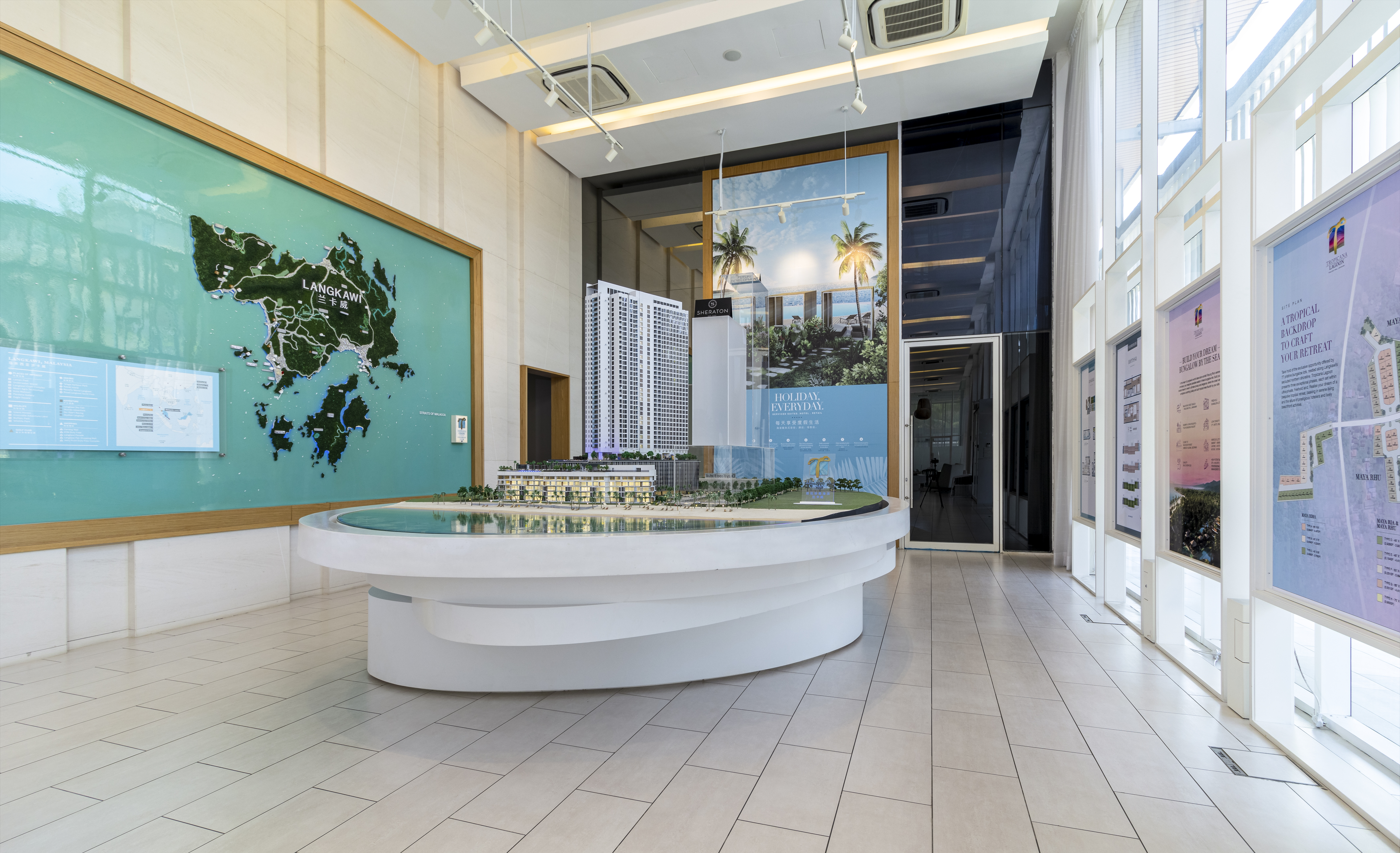 SALES GALLERY - SCALE MODEL